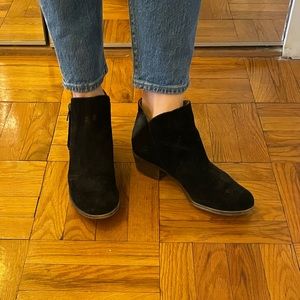 Lucky Brand Black Ankle Booties size 9.5